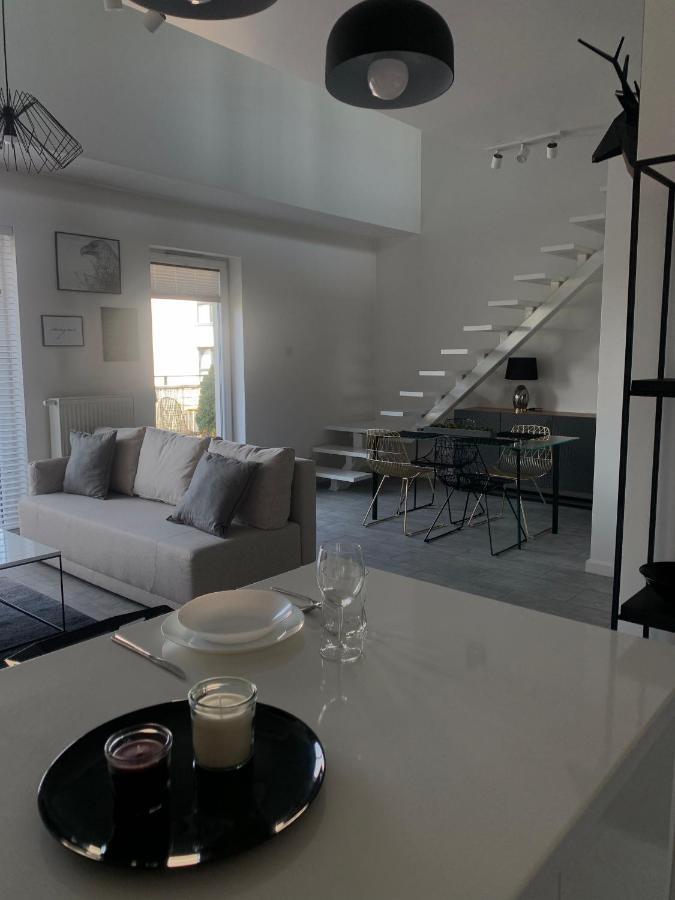 Ekskluzywny Penthouse Z Ogrodem W Centrum Lodzi Bagian luar foto