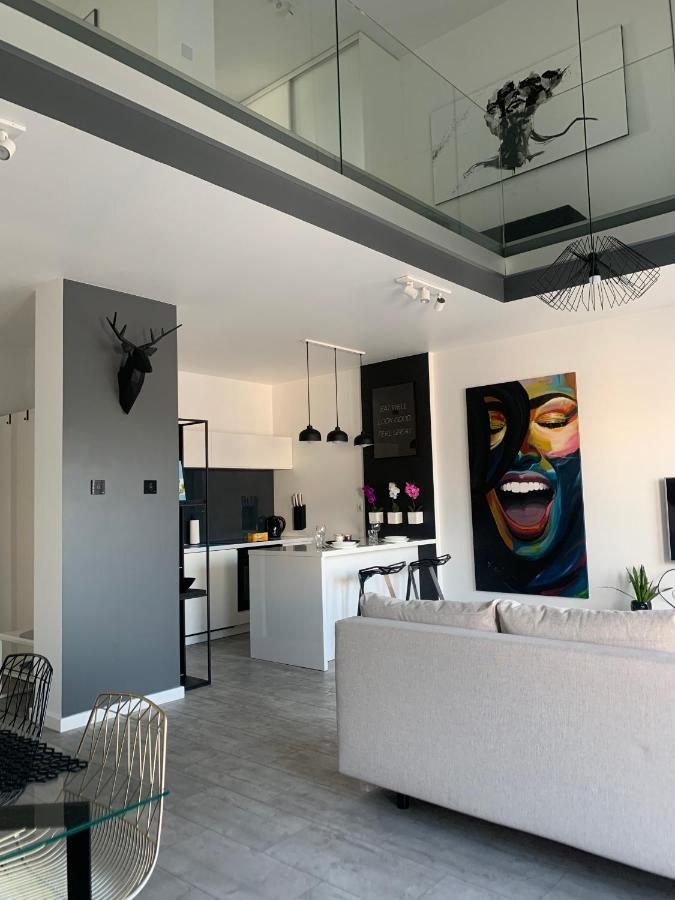 Ekskluzywny Penthouse Z Ogrodem W Centrum Lodzi Bagian luar foto