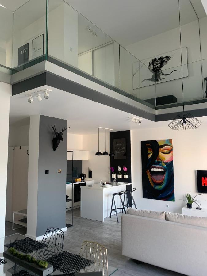 Ekskluzywny Penthouse Z Ogrodem W Centrum Lodzi Bagian luar foto