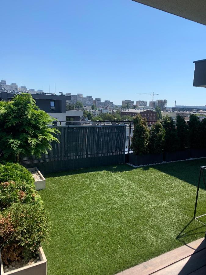 Ekskluzywny Penthouse Z Ogrodem W Centrum Lodzi Bagian luar foto