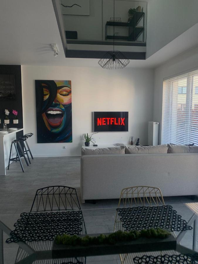 Ekskluzywny Penthouse Z Ogrodem W Centrum Lodzi Bagian luar foto