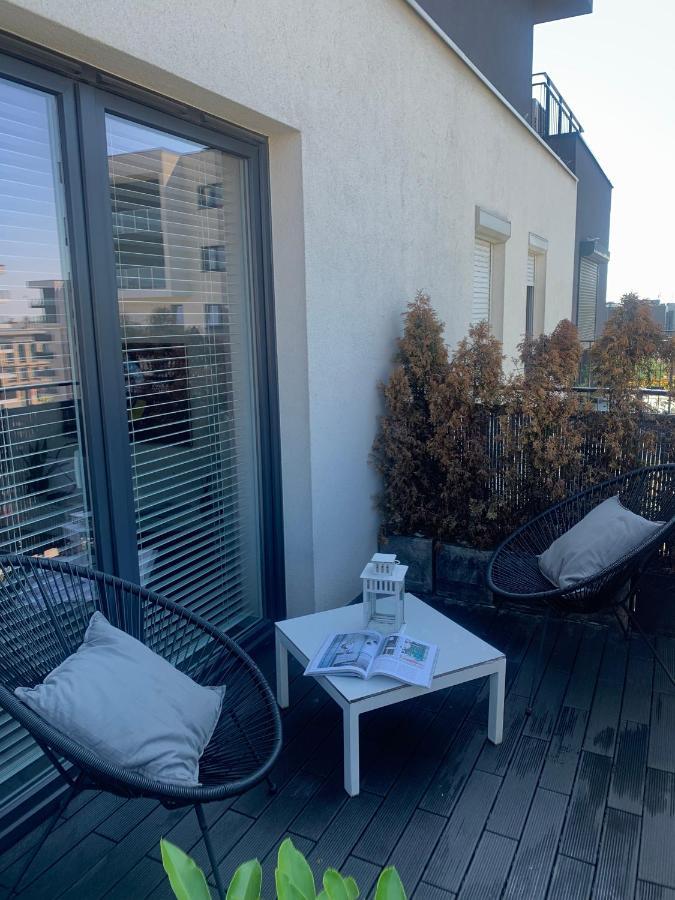 Ekskluzywny Penthouse Z Ogrodem W Centrum Lodzi Bagian luar foto