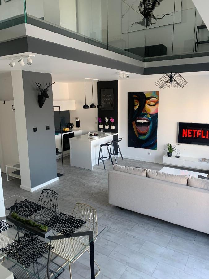 Ekskluzywny Penthouse Z Ogrodem W Centrum Lodzi Bagian luar foto